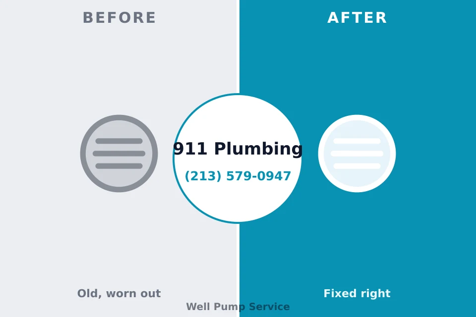 Before and after: plumbing repair Buena Vista, VA